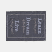 Motivierend Angebotsdeckeln Fleecedecke (Vorderseite (Horizontal))