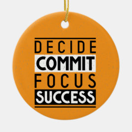 Motivierend Angebotsdesign für Erfolge Keramik Ornament