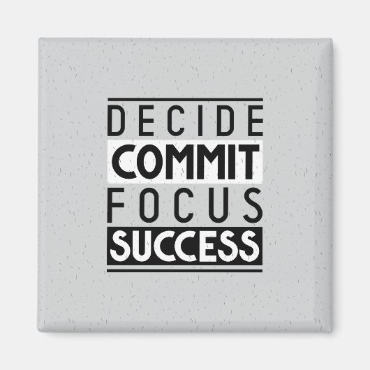 Motivierend Angebotsdesign für Erfolge Magnet (Vorne)