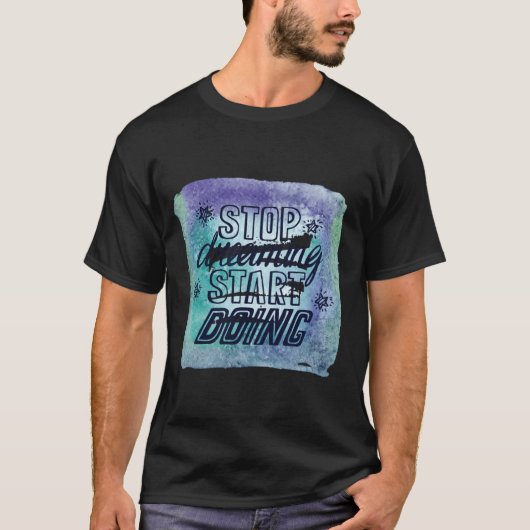 Motivierend Angebotsdesign für Erfolge T-Shirt (Vorderseite)