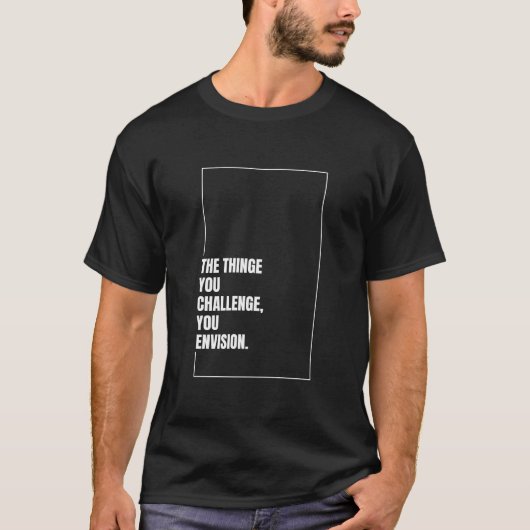 Motivierend Angebotsdesign T-Shirt (Vorderseite)