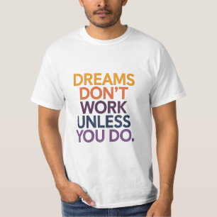 Motivierend Angebotsdesign T-Shirt