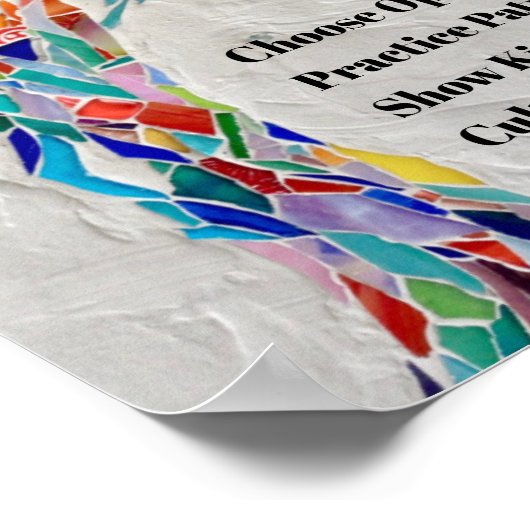 Motivierend Angebotsstruktur Poster (Ecke)