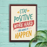 Motivierend Angebotstypografie auf der Holzdecke Awardplakette<br><div class="desc">Farbenfrohe Motivierend Zitate auf Holzplakette,  perfekt um Ihrem Zuhause oder Büro Stil und Positivität hinzuzufügen. Gutes Geschenk für Freunde,  Kollegen oder Teenager!</div>
