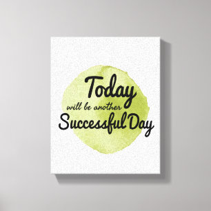 motivierend Annahmeangebote Leinwanddruck