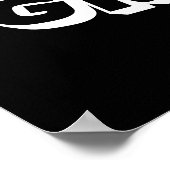 Motivierend Anstieg und Grind Poster (Ecke)