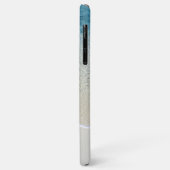 Motivierend Aqua Turquoise Blue Surf Waves Foto Case-Mate iPhone Hülle (Hinten/Links)