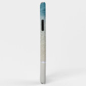 Motivierend Aqua Turquoise Blue Surf Waves Foto Case-Mate iPhone Hülle (Hinten/Rechts)