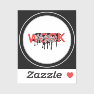 Motivierend arbeiten aufkleber