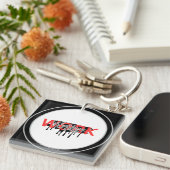 Motivierend arbeiten schlüsselanhänger (Vorderseite rechts)