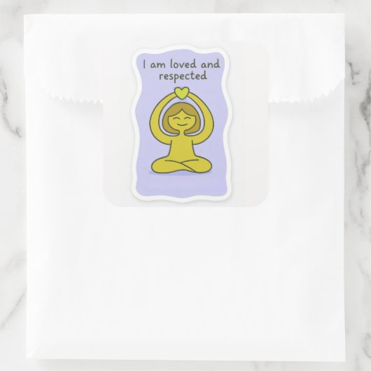 Motivierend Aufkleber (Tasche)