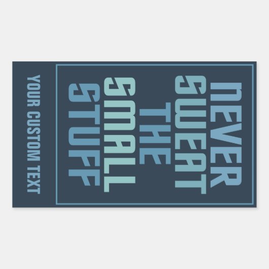 Motivierend Aufkleber (Vorderseite)