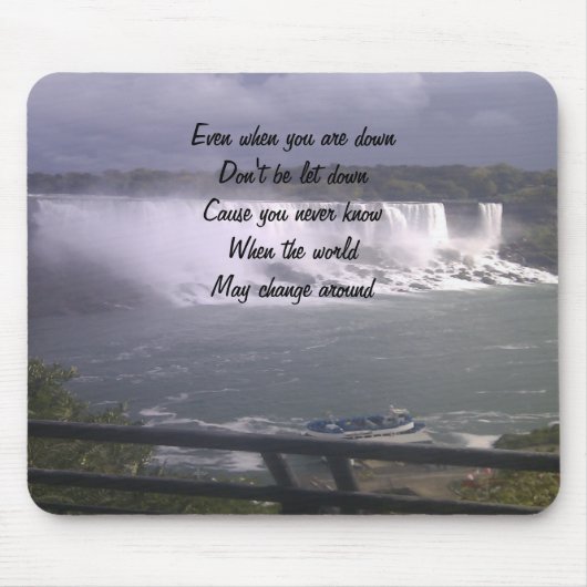 motivierend Aufstockung Mousepad (Vorne)