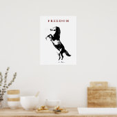 Motivierend Aufzuchtpferd Pop Art Poster (Küche)