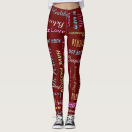 Motivierend AUSWAHL IHRES FARBYogas Leggings