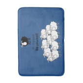 Motivierend Badematte (Vorderseite Vertikal)