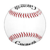 Motivierend Baseball-Ball Baseball (Rückseite)