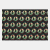 Motivierend Baseball-Teamwerte Geschenkpapier Set (Vorderseite)