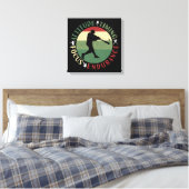Motivierend Baseball-Teamwerte Leinwanddruck (Insitu (Schlafzimmer))