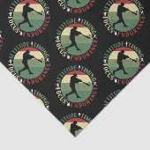 Motivierend Baseball-Teamwerte Seidenpapier (Ausschnitt)