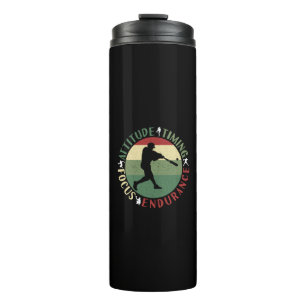 Motivierend Baseball-Teamwerte Thermosbecher