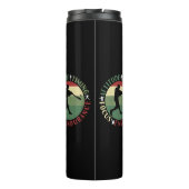 Motivierend Baseball-Teamwerte Thermosbecher (Rückseite)