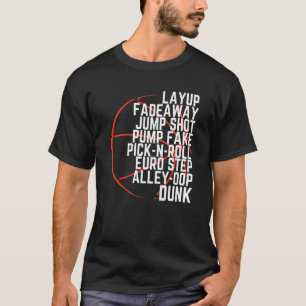 Motivierend Basketball Lover Game Day Player T-Shirt