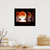Motivierend Basketball Sport Inspiration Poster (Küche)
