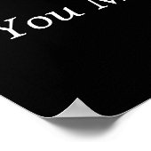 Motivierend Basketball-Sport Poster (Ecke)