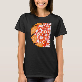 Motivierend Basketballspieltag T-Shirt