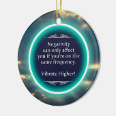 Motivierend Baum Keramik Ornament (Links)