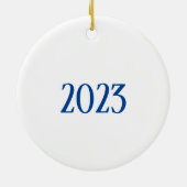 Motivierend Baum Keramik Ornament (Hinten)