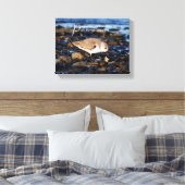 Motivierend "Beharrlichkeit macht ..." Sanderling Leinwanddruck (Insitu (Schlafzimmer))