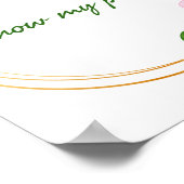 motivierend Bejahungen der Arbeit Poster (Ecke)