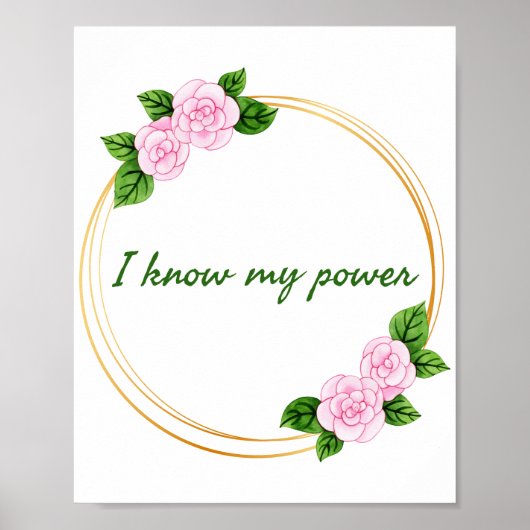 motivierend Bejahungen der Arbeit Poster (Vorne)