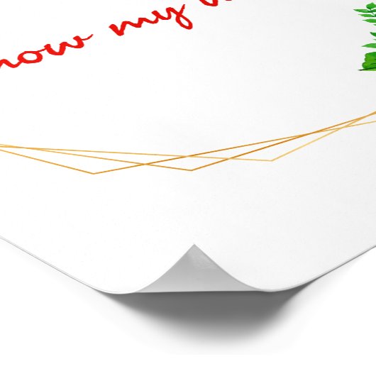 motivierend Bejahungen des Lebens Poster (Ecke)