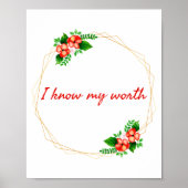 motivierend Bejahungen des Lebens Poster (Vorne)