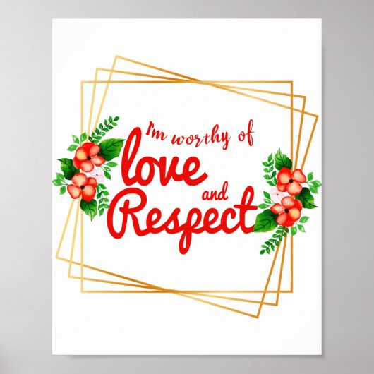 motivierend Bejahungen für Träumer Poster (Vorne)