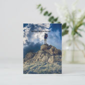 Motivierend bekommen Sie Postkarte (Stehend Vorderseite)