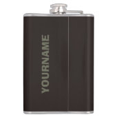 Motivierend benutzerdefinierte Flasche Flachmann (Rückseite)