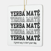 Motivierend, benutzerdefinierter Text im YERBE-Mas Keramikornament (Links)