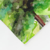 Motivierend Bibel Verse Fleece Blanket (Ecke)