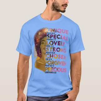 Motivierend Bibelversen für die afrikanische Ameri T-Shirt