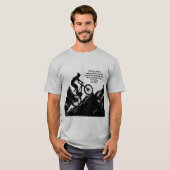 Motivierend Bike-Wettbewerb zum Inspirier T-Shirt (Vorne ganz)