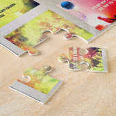 Motivierend Bilder und Zitatenetball-Thema Puzzle (Seite)