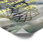 Motivierend Bildpreisangebot Poster (Ecke)