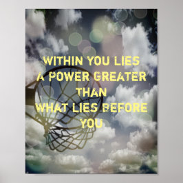 Motivierend Bildpreisangebot Poster