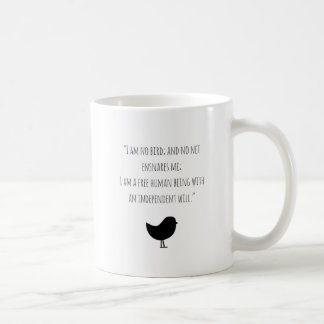 Motivierend bin ich keine Kaffee-Tasse Vogel Janes Kaffeetasse