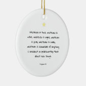 Motivierend Biokunst Keramik Ornament (Rechts)