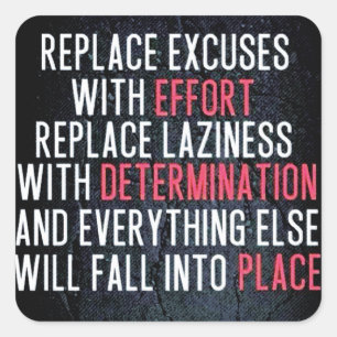 Motivierend Bodybuilding Gym Sticker